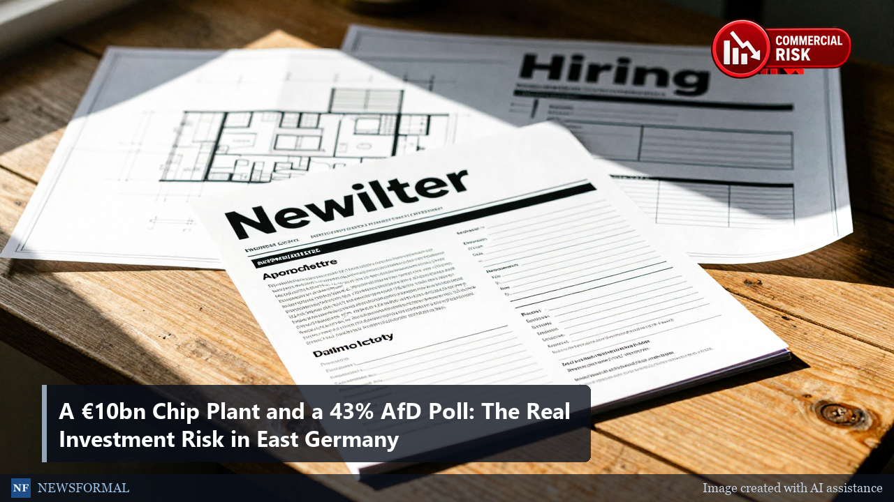 A €10bn Chip Plant and a 43% AfD Poll: The Real Investment Risk in East Germany