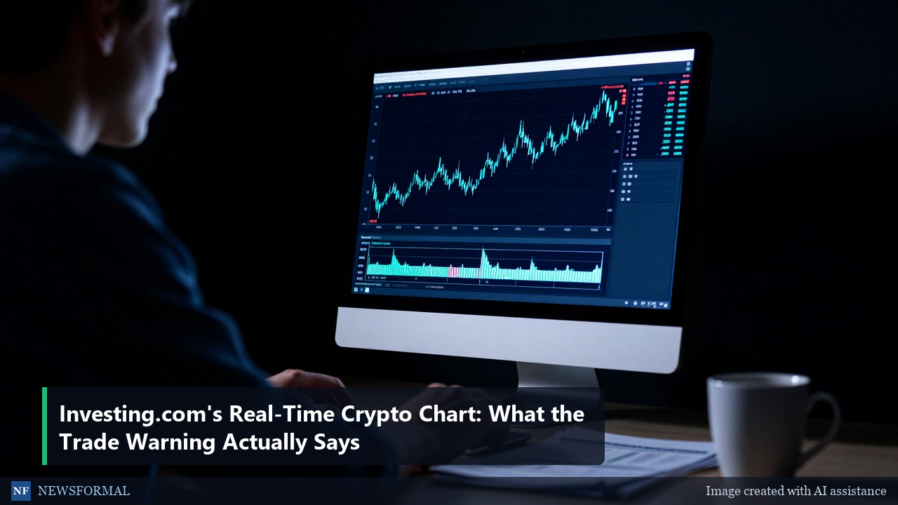 Investing.com's Real-Time Crypto Chart: What the Trade Warning Actually Says