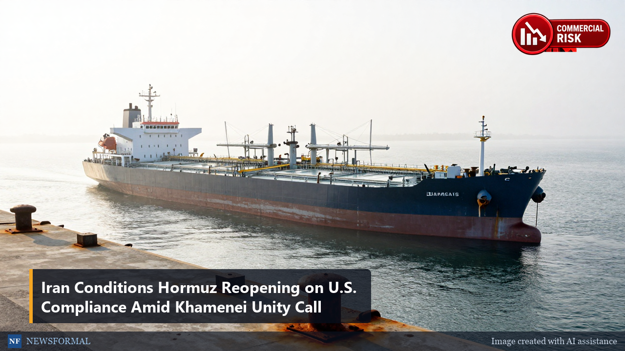 Iran Conditions Hormuz Reopening on U.S. Compliance Amid Khamenei Unity Call