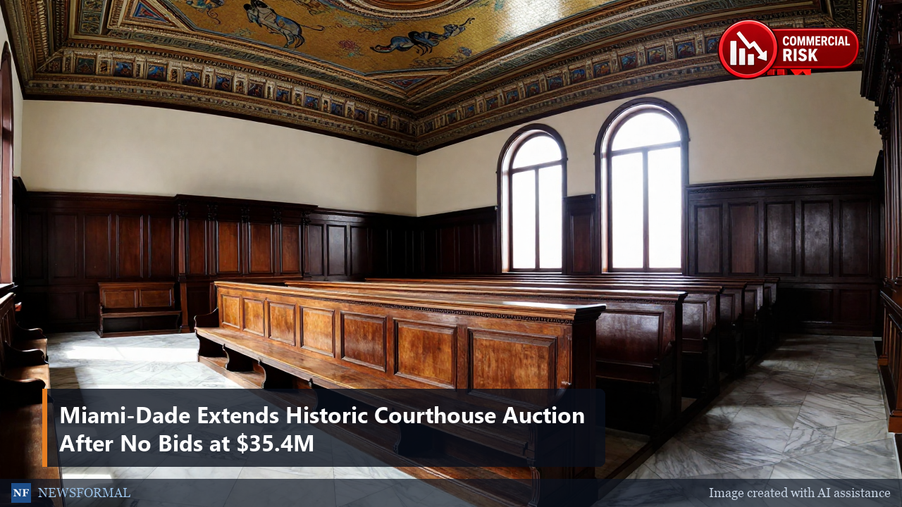 Miami-Dade Extends Historic Courthouse Auction After No Bids at $35.4M