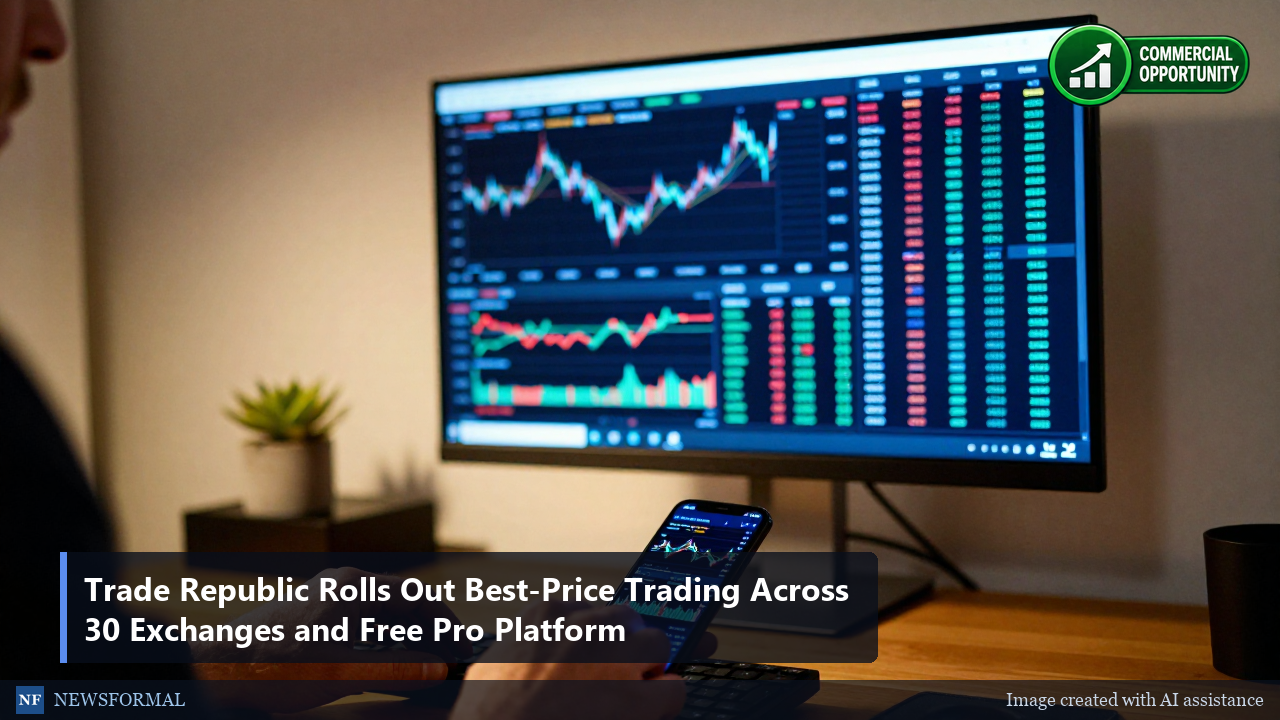 Trade Republic Rolls Out Best-Price Trading Across 30 Exchanges and Free Pro Platform