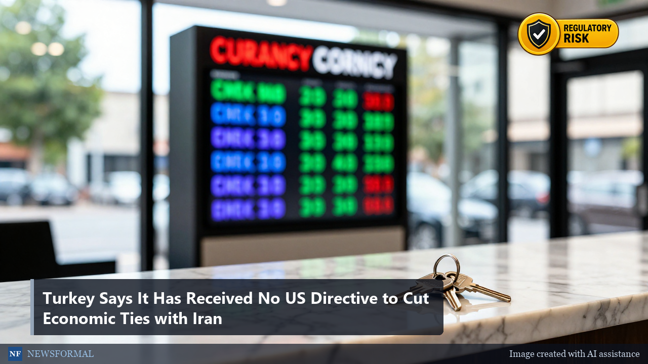Turkey Says It Has Received No US Directive to Cut Economic Ties with Iran