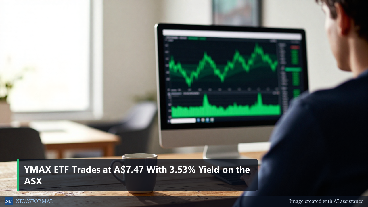 YMAX ETF Trades at A$7.47 With 3.53% Yield on the ASX