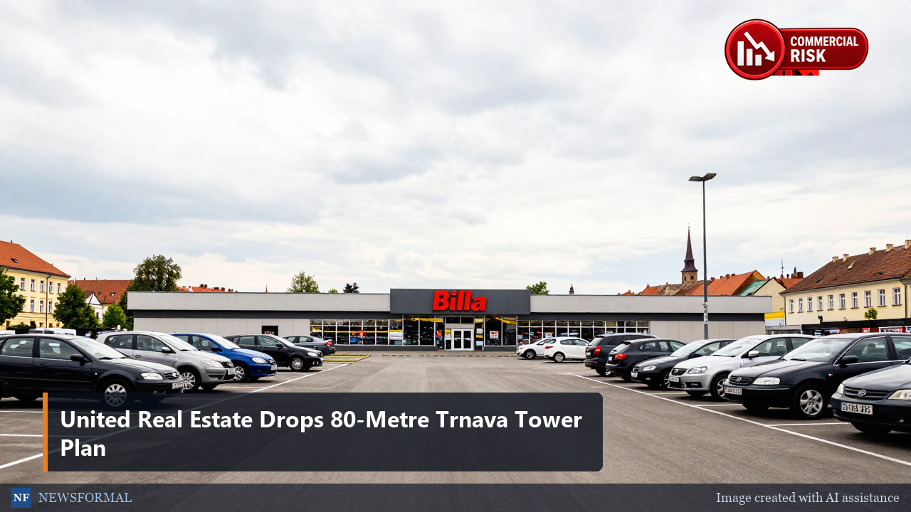 United Real Estate Drops 80-Metre Trnava Tower Plan