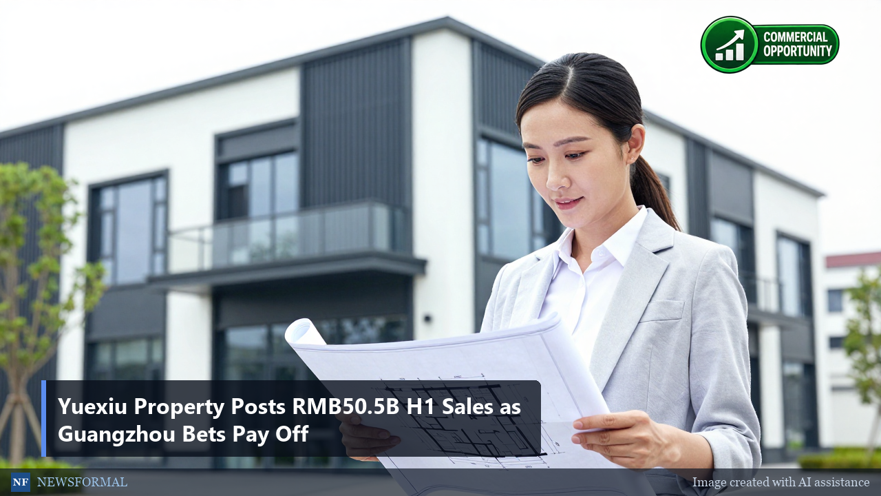 Yuexiu Property Posts RMB50.5B H1 Sales as Guangzhou Bets Pay Off