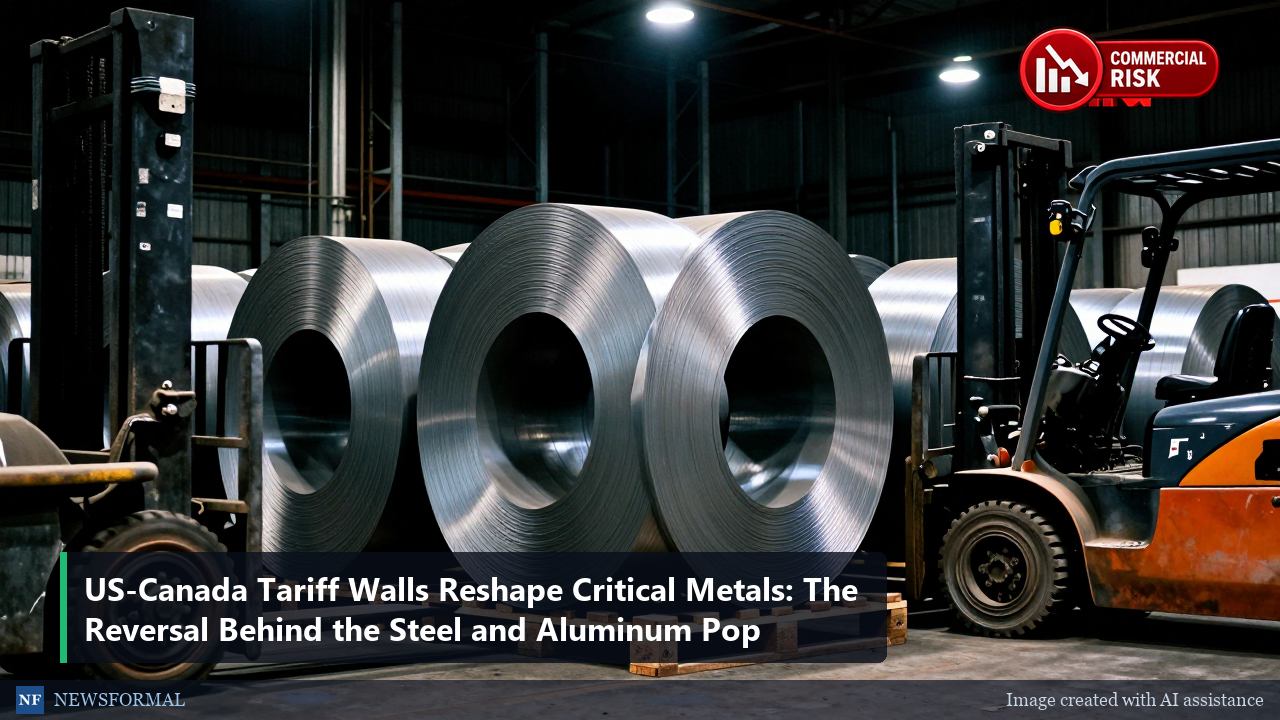 US-Canada Tariff Walls Reshape Critical Metals: The Reversal Behind the Steel and Aluminum Pop