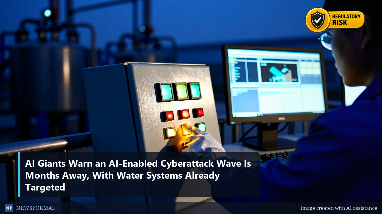 AI Giants Warn an AI-Enabled Cyberattack Wave Is Months Away, With Water Systems Already Targeted