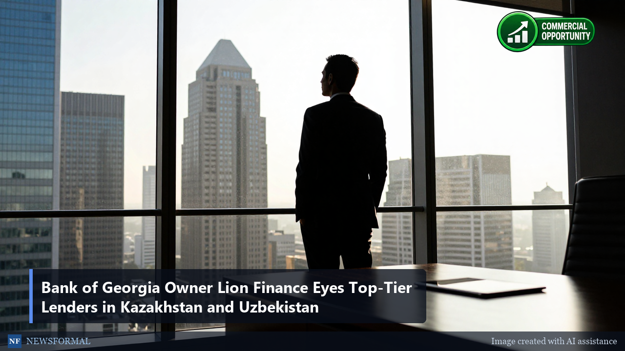 Bank of Georgia Owner Lion Finance Eyes Top-Tier Lenders in Kazakhstan and Uzbekistan