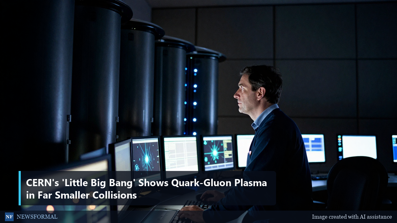 CERN's 'Little Big Bang' Shows Quark-Gluon Plasma in Far Smaller Collisions