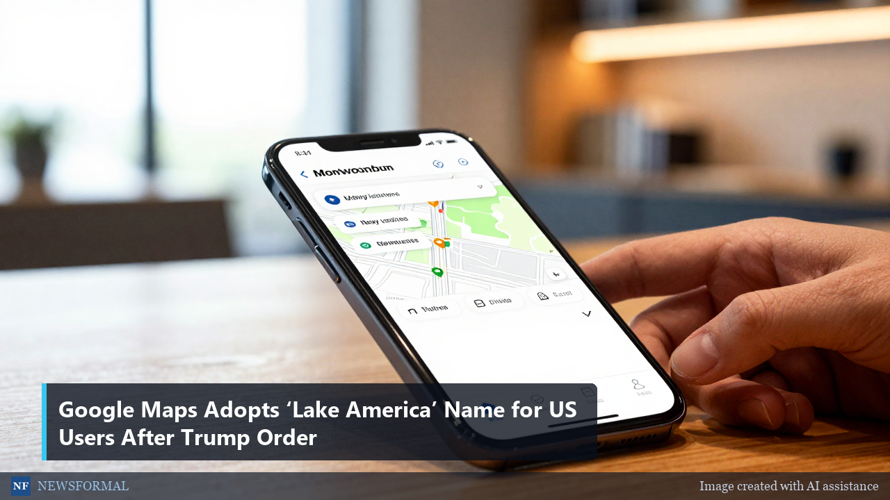 Google Maps Adopts ‘Lake America’ Name for US Users After Trump Order