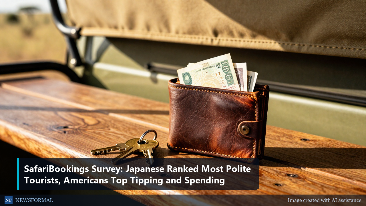 SafariBookings Survey: Japanese Ranked Most Polite Tourists, Americans Top Tipping and Spending