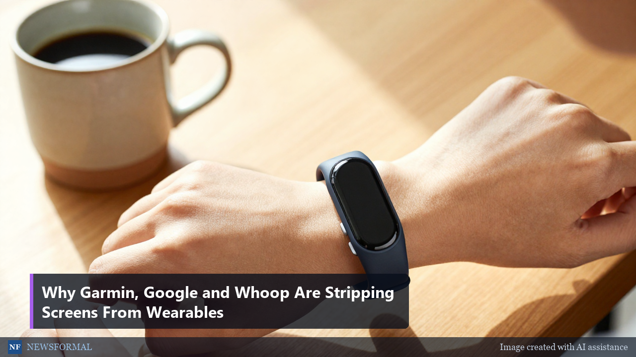 Why Garmin, Google and Whoop Are Stripping Screens From Wearables