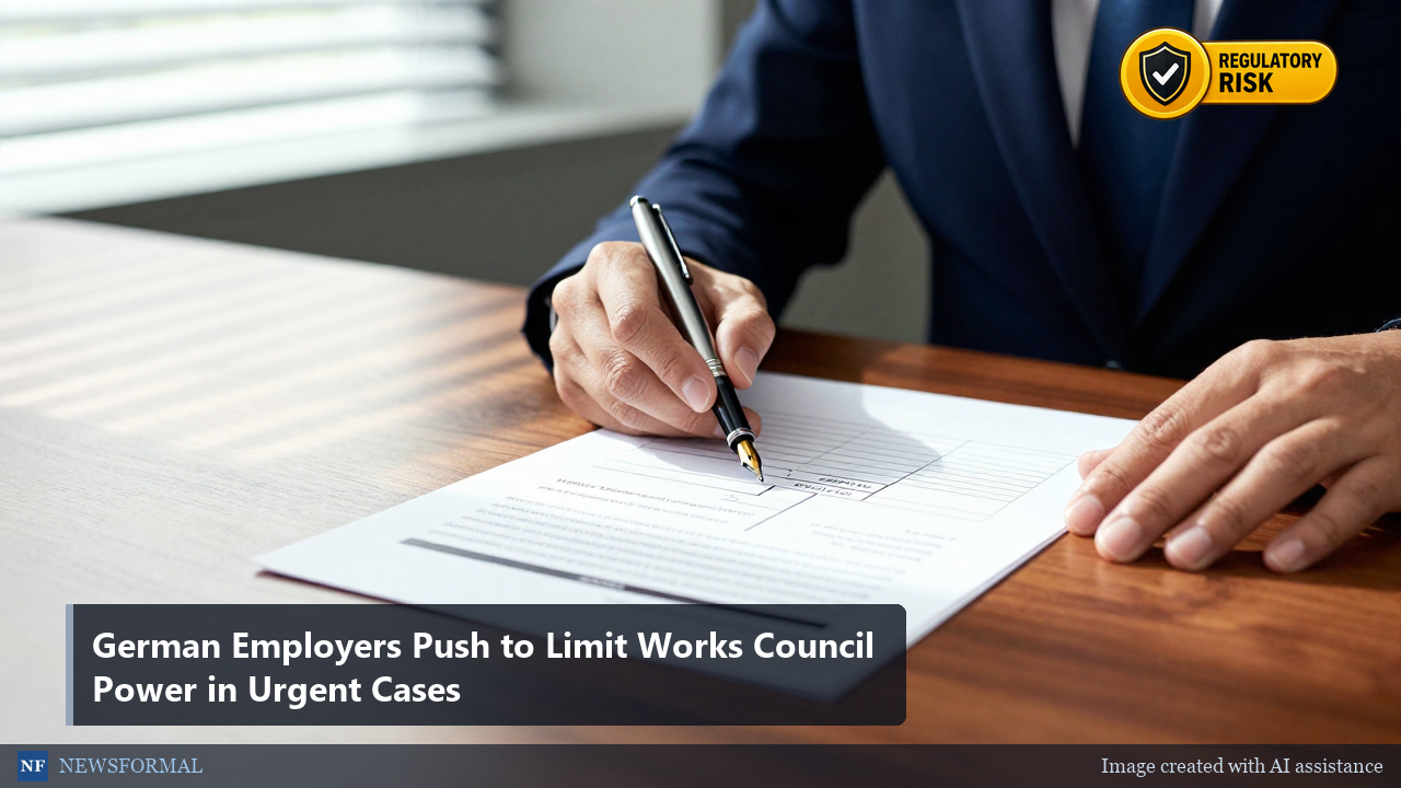 German Employers Push to Limit Works Council Power in Urgent Cases
