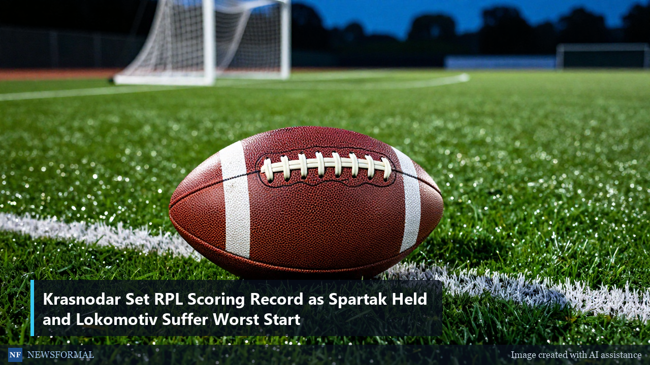 Krasnodar Set RPL Scoring Record as Spartak Held and Lokomotiv Suffer Worst Start
