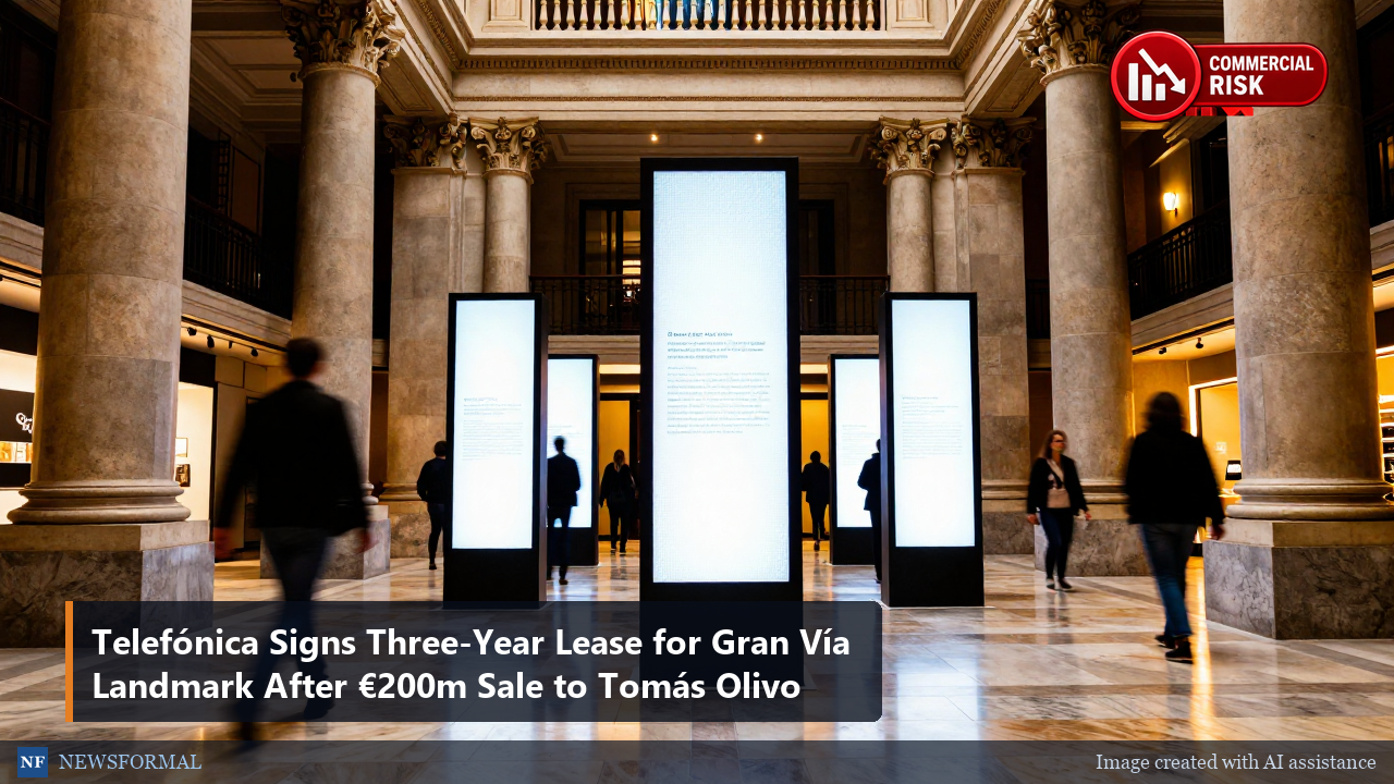 Telefónica Signs Three-Year Lease for Gran Vía Landmark After €200m Sale to Tomás Olivo