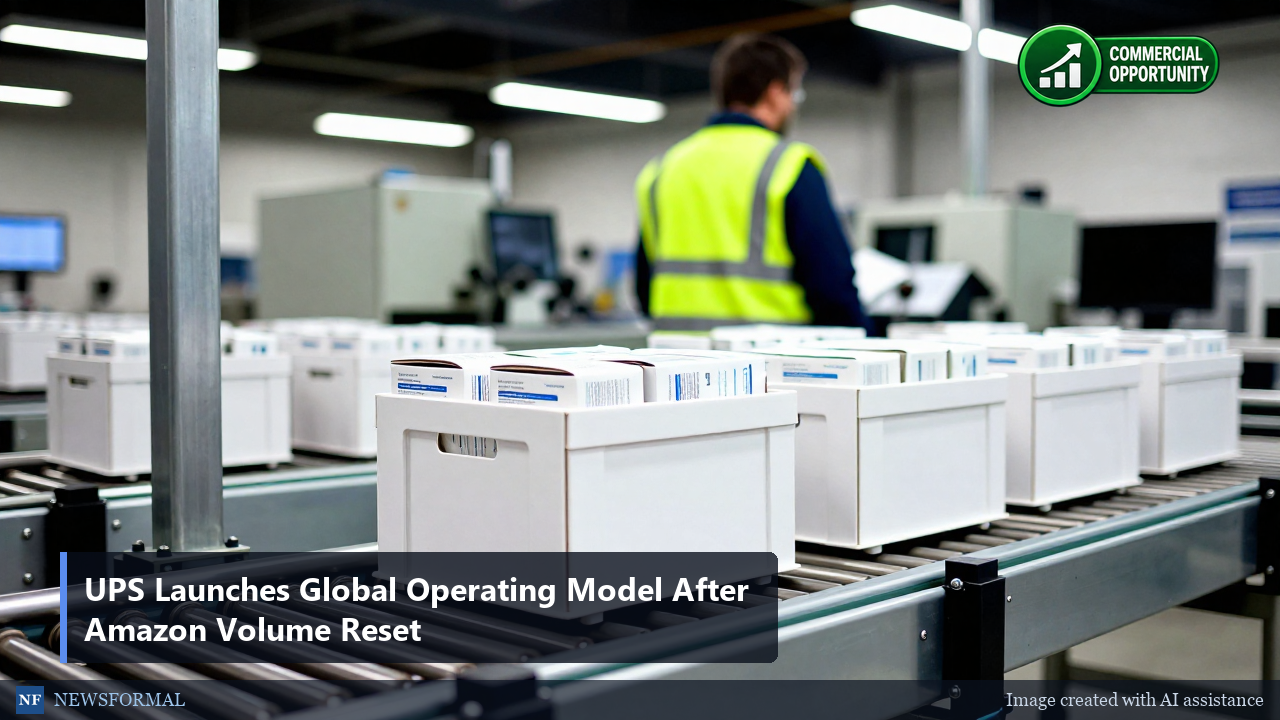 UPS Launches Global Operating Model After Amazon Volume Reset