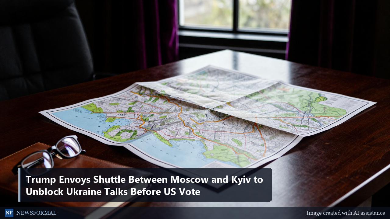 Trump Envoys Shuttle Between Moscow and Kyiv to Unblock Ukraine Talks Before US Vote