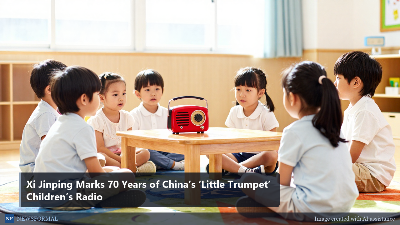Xi Jinping Marks 70 Years of China’s ‘Little Trumpet’ Children’s Radio