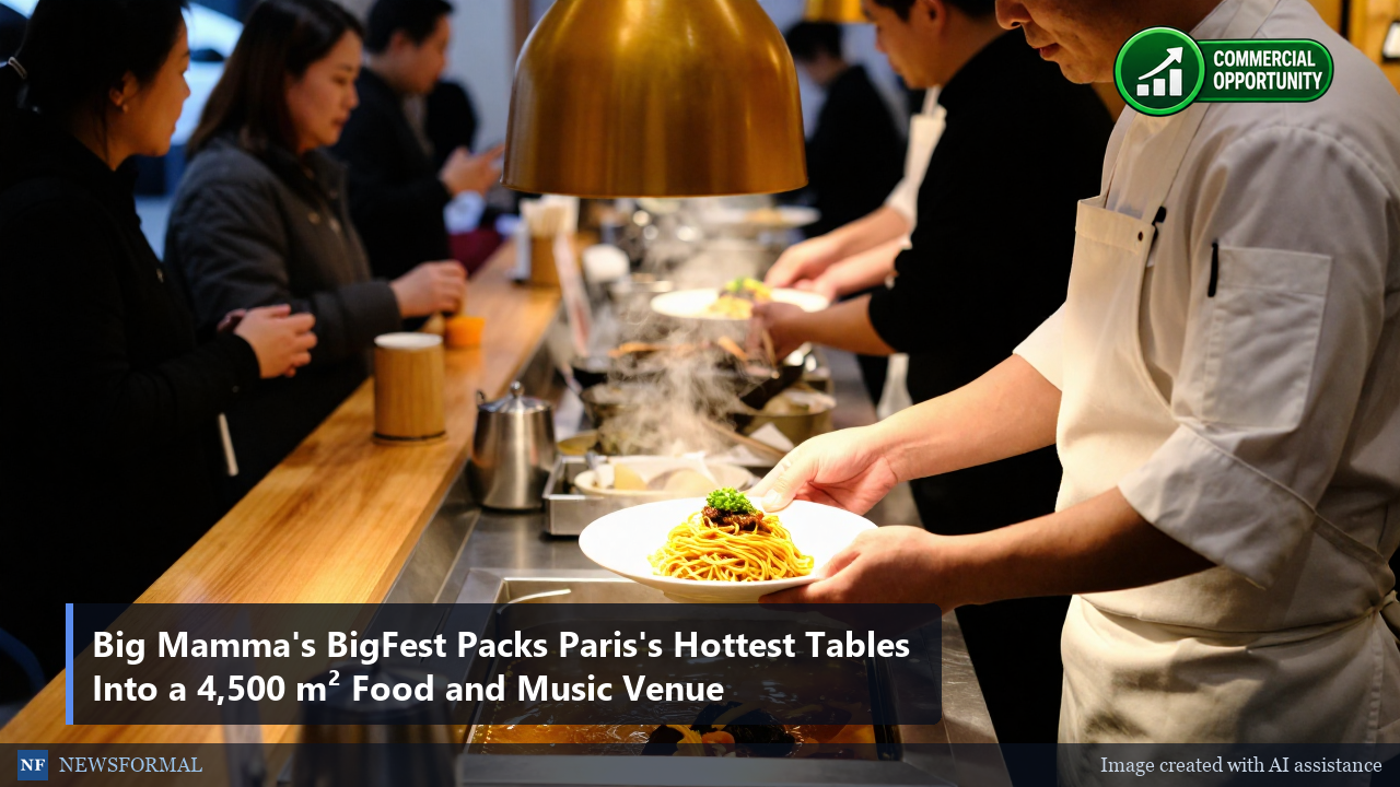 Big Mamma's BigFest Packs Paris's Hottest Tables Into a 4,500 m² Food and Music Venue