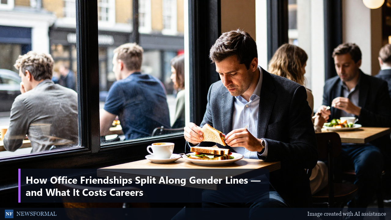 How Office Friendships Split Along Gender Lines — and What It Costs Careers