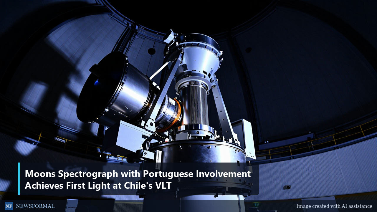 Moons Spectrograph with Portuguese Involvement Achieves First Light at Chile's VLT