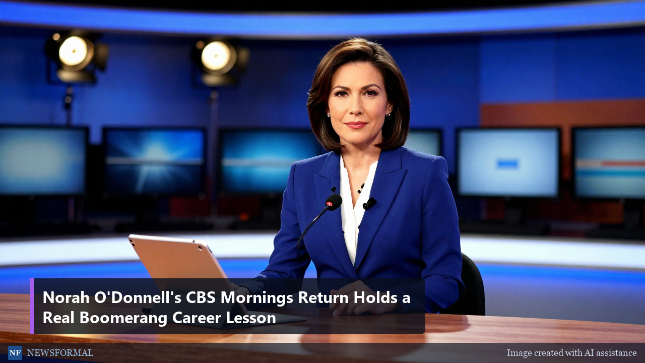 Norah O'Donnell's CBS Mornings Return Holds a Real Boomerang Career Lesson