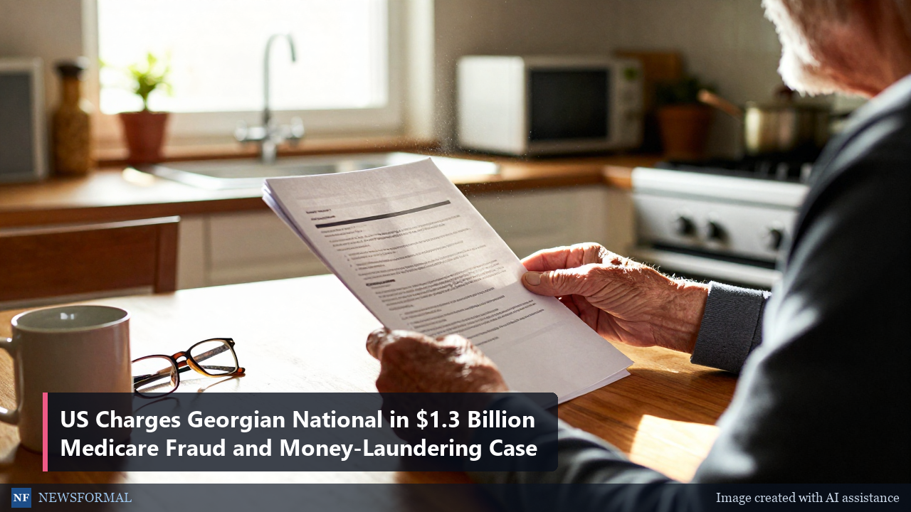 US Charges Georgian National in $1.3 Billion Medicare Fraud and Money-Laundering Case