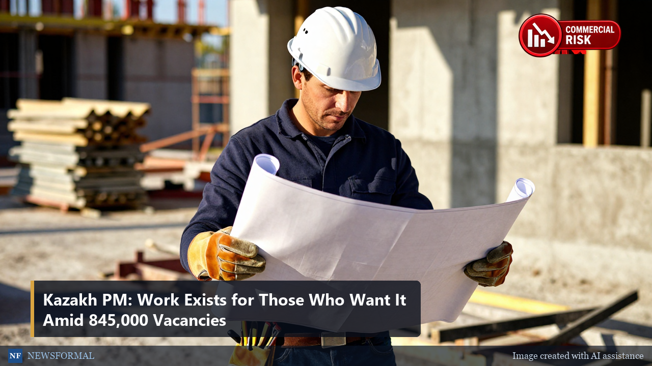 Kazakh PM: Work Exists for Those Who Want It Amid 845,000 Vacancies