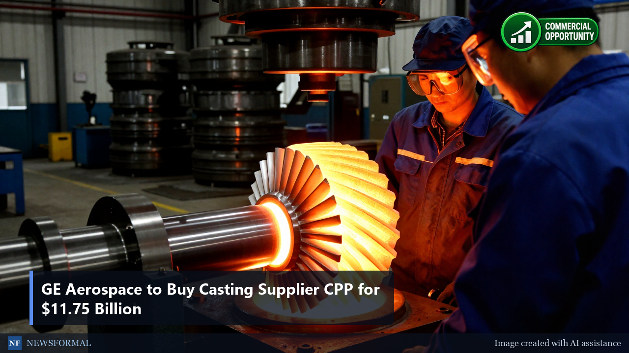 GE Aerospace to Buy Casting Supplier CPP for $11.75 Billion