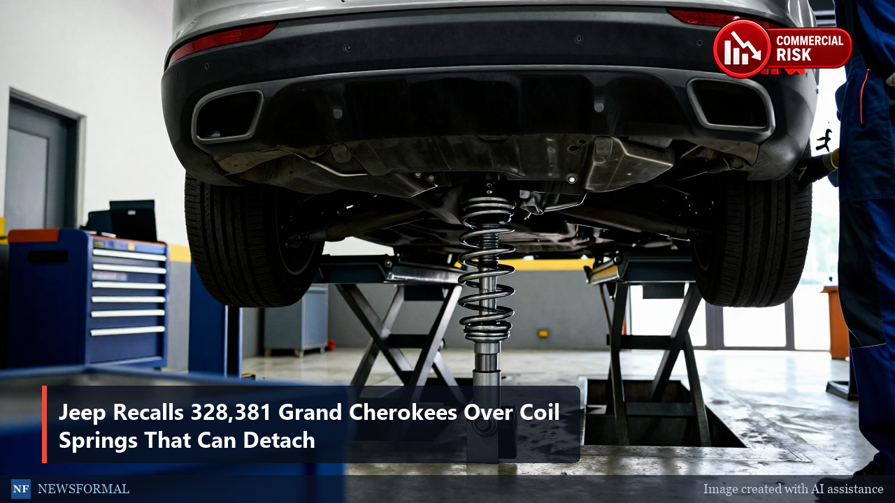Jeep Recalls 328,381 Grand Cherokees Over Coil Springs That Can Detach
