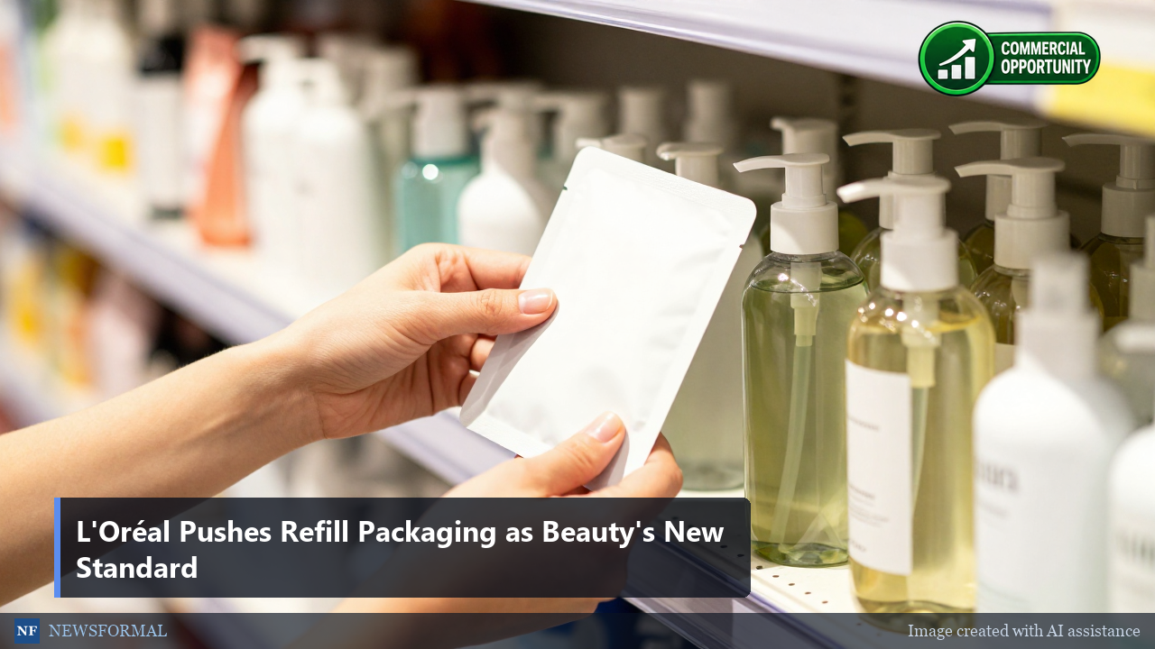 L'Oréal Pushes Refill Packaging as Beauty's New Standard