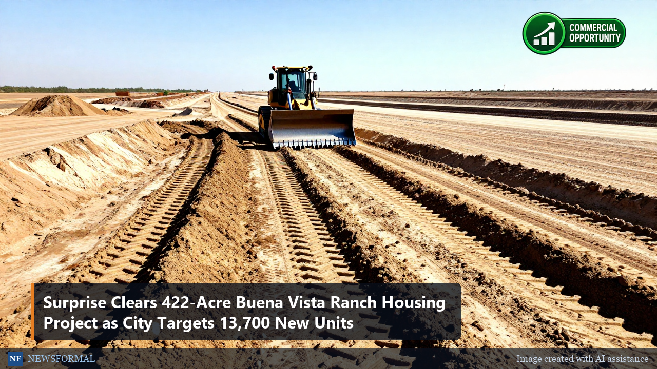 Surprise Clears 422-Acre Buena Vista Ranch Housing Project as City Targets 13,700 New Units