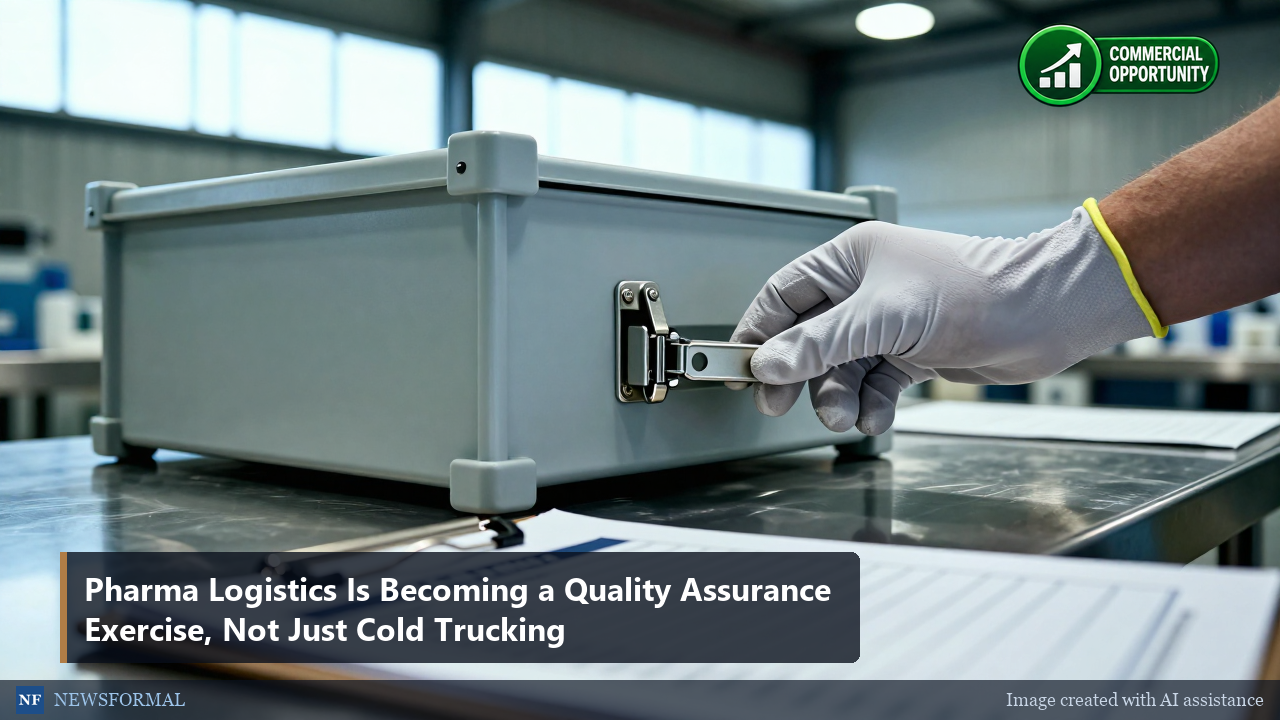 Pharma Logistics Is Becoming a Quality Assurance Exercise, Not Just Cold Trucking