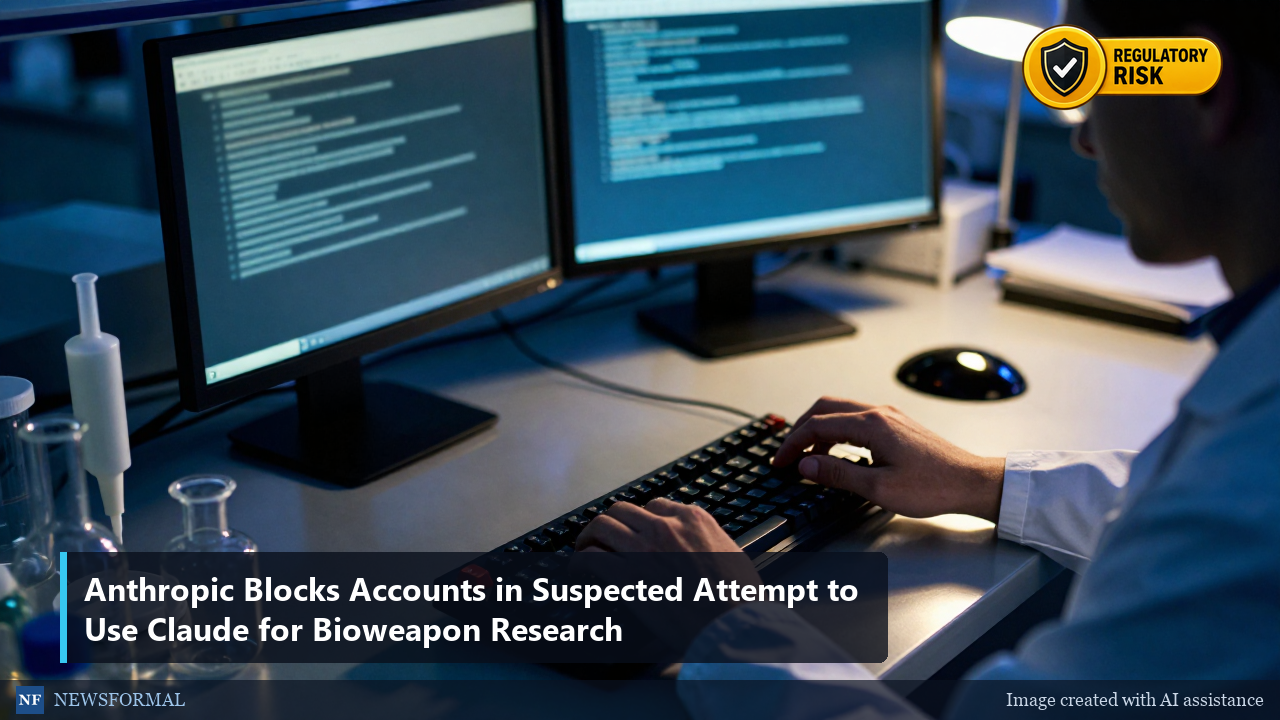 Anthropic Blocks Accounts in Suspected Attempt to Use Claude for Bioweapon Research