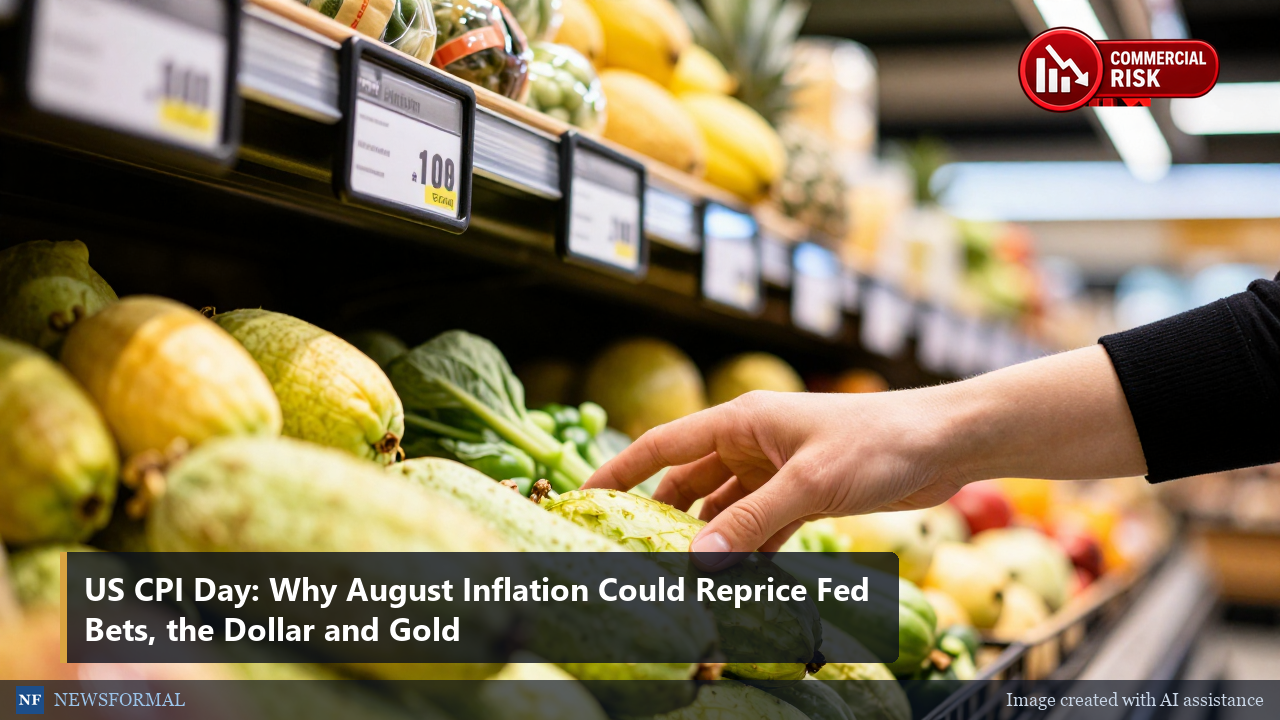 US CPI Day: Why August Inflation Could Reprice Fed Bets, the Dollar and Gold