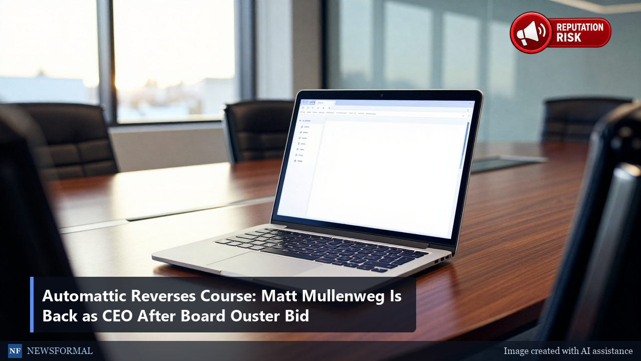 Automattic Reverses Course: Matt Mullenweg Is Back as CEO After Board Ouster Bid