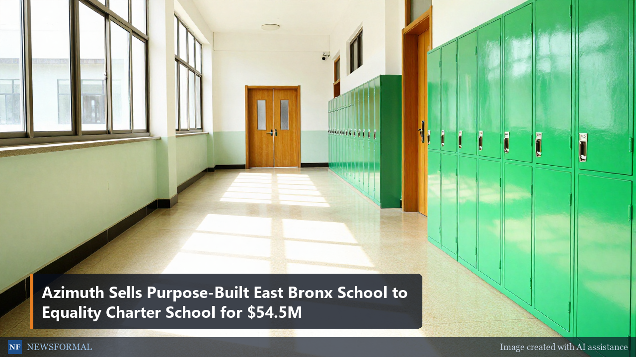 Azimuth Sells Purpose-Built East Bronx School to Equality Charter School for $54.5M
