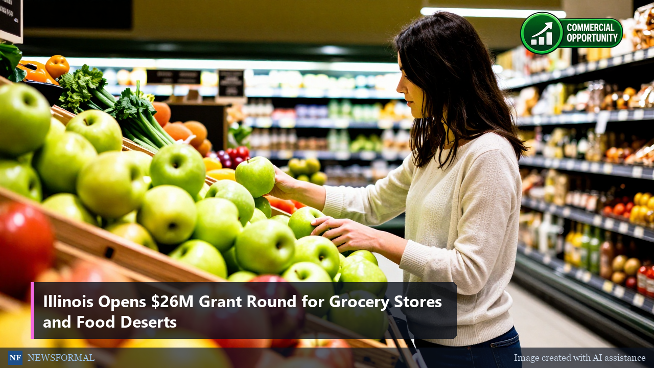 Illinois Opens $26M Grant Round for Grocery Stores and Food Deserts