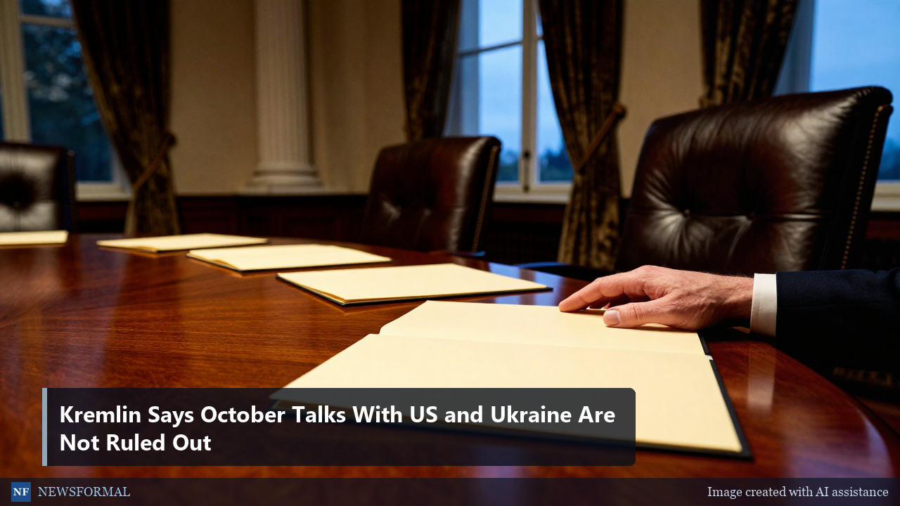 Kremlin Says October Talks With US and Ukraine Are Not Ruled Out