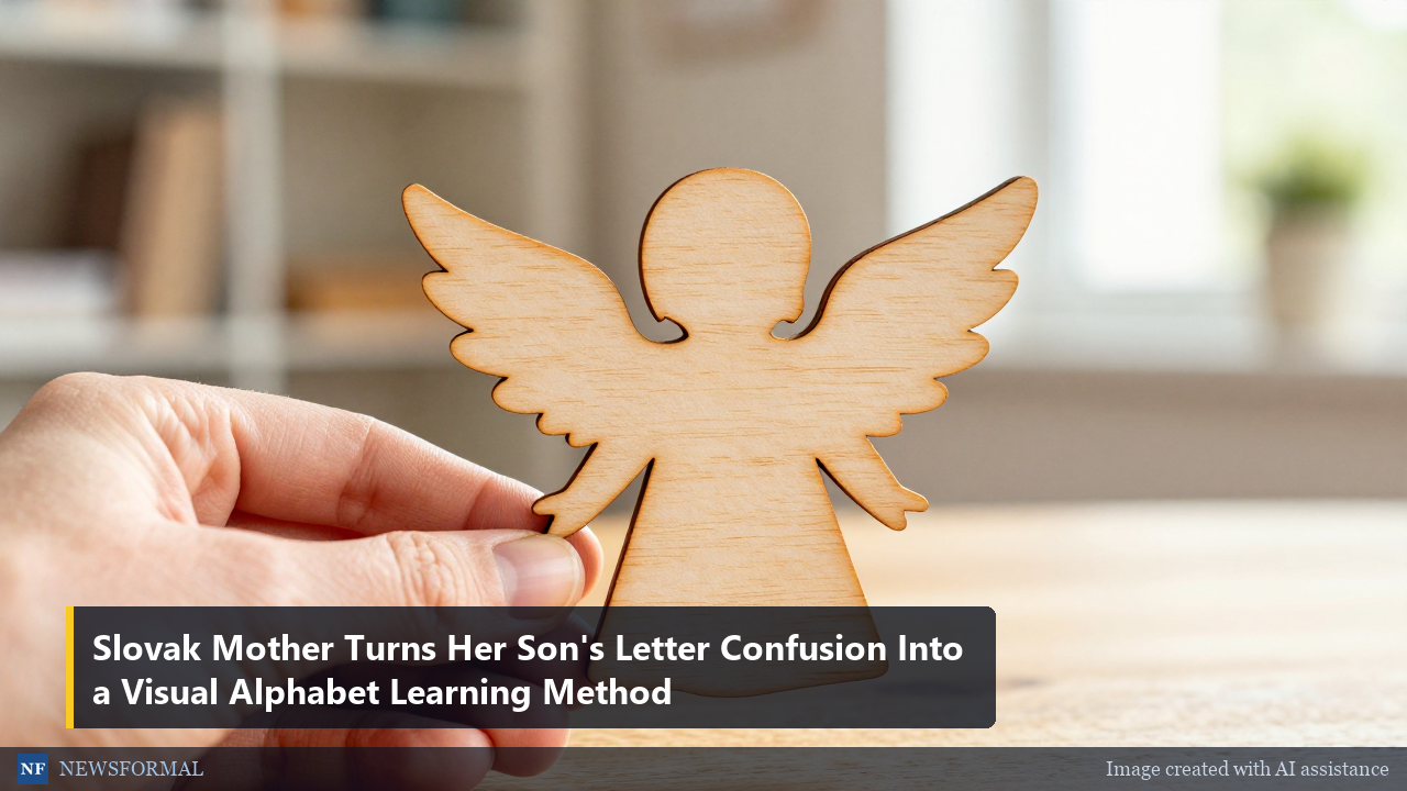 Slovak Mother Turns Her Son's Letter Confusion Into a Visual Alphabet Learning Method