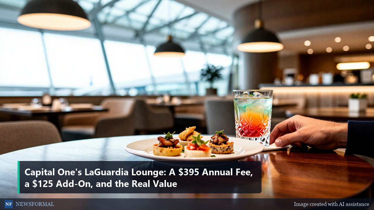 Capital One's LaGuardia Lounge: A $395 Annual Fee, a $125 Add-On, and the Real Value