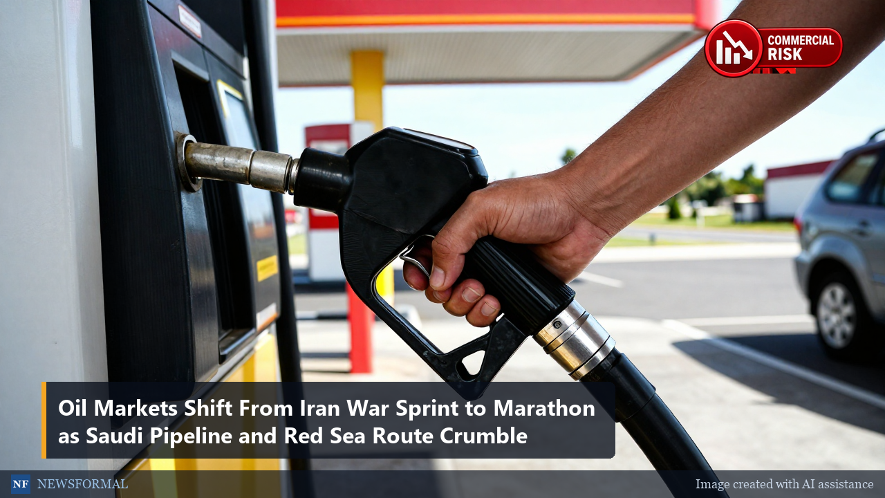 Oil Markets Shift From Iran War Sprint to Marathon as Saudi Pipeline and Red Sea Route Crumble