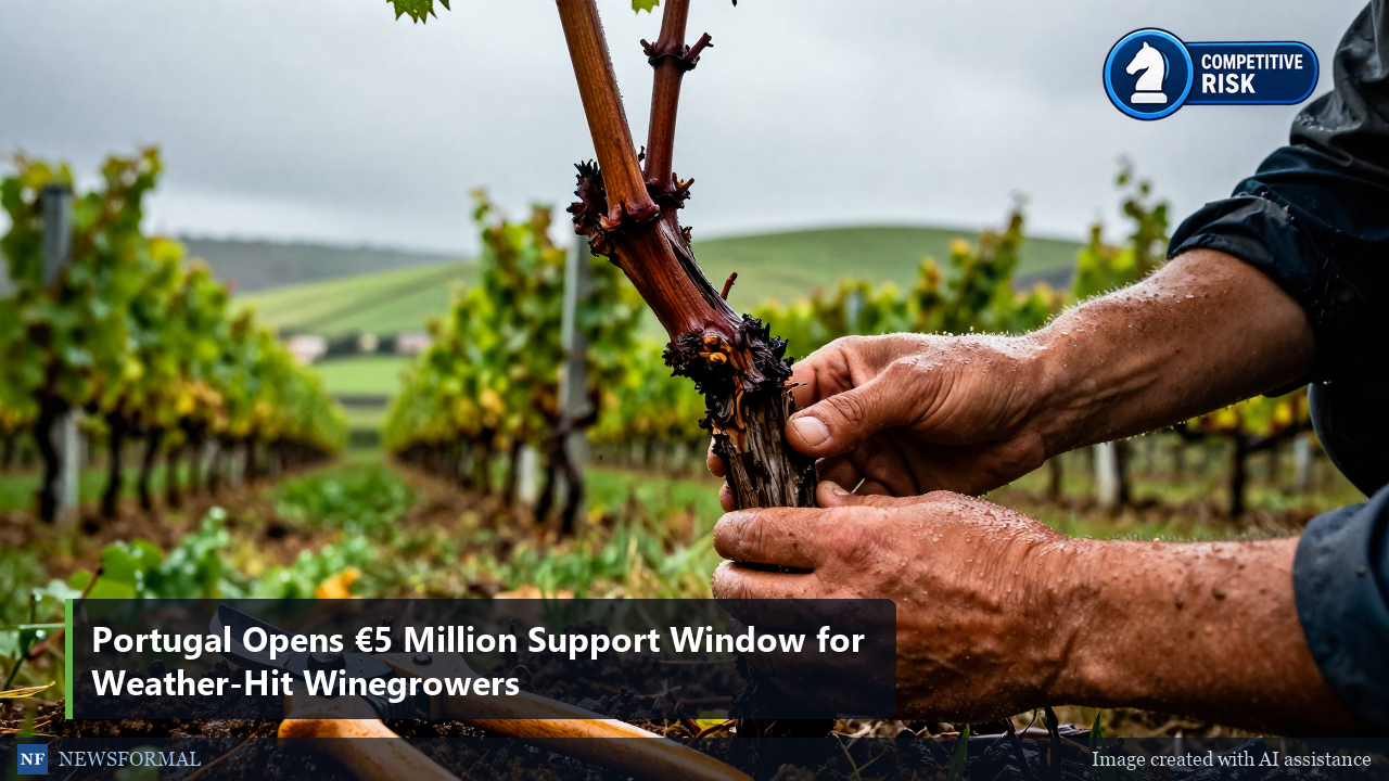 Portugal Opens €5 Million Support Window for Weather-Hit Winegrowers