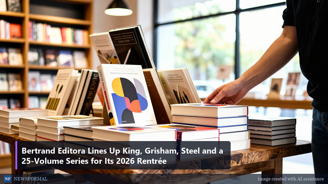 Bertrand Editora Lines Up King, Grisham, Steel and a 25-Volume Series for Its 2026 Rentrée