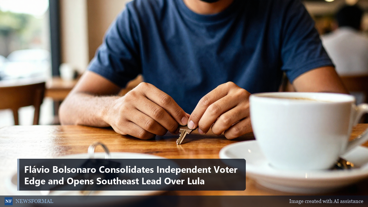 Flávio Bolsonaro Consolidates Independent Voter Edge and Opens Southeast Lead Over Lula