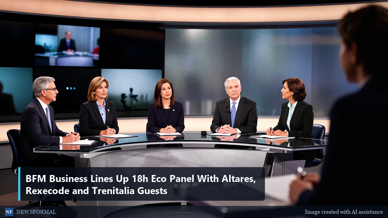BFM Business Lines Up 18h Eco Panel With Altares, Rexecode and Trenitalia Guests