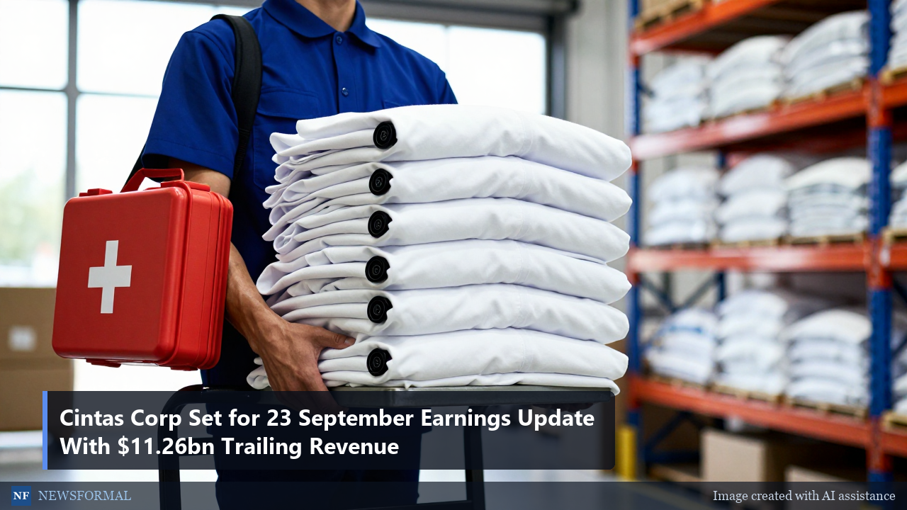 Cintas Corp Set for 23 September Earnings Update With $11.26bn Trailing Revenue