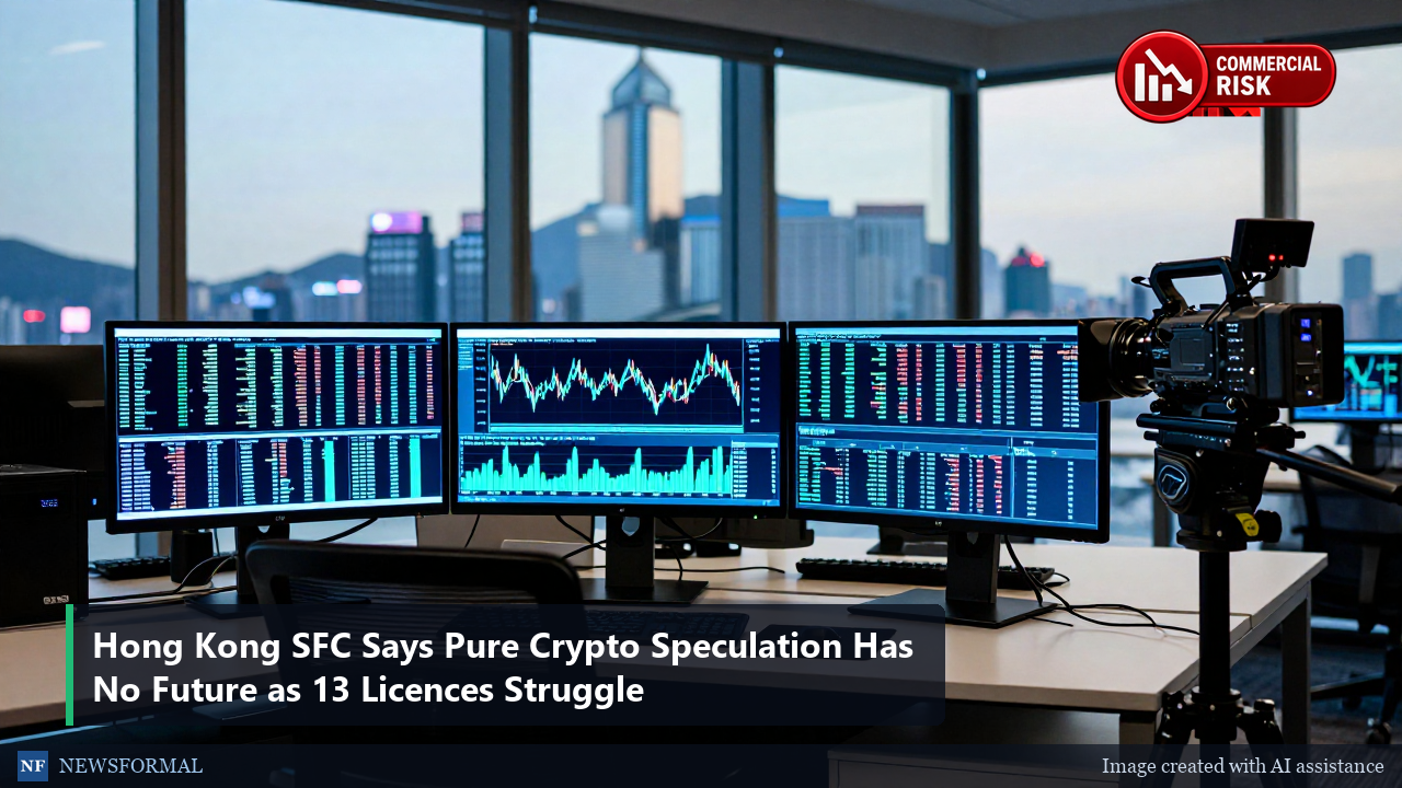 Hong Kong SFC Says Pure Crypto Speculation Has No Future as 13 Licences Struggle