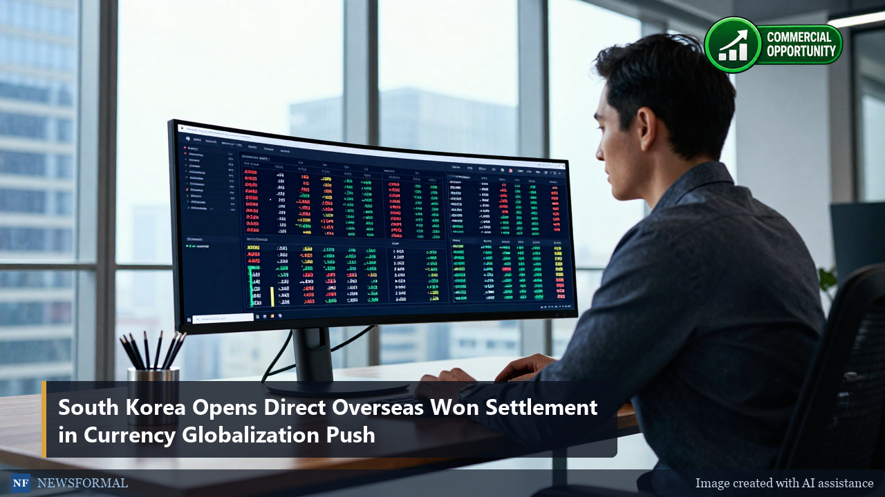 South Korea Opens Direct Overseas Won Settlement in Currency Globalization Push