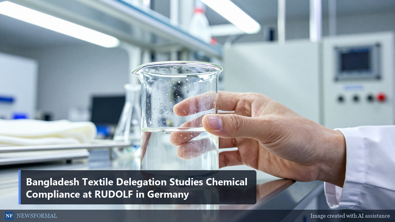 Bangladesh Textile Delegation Studies Chemical Compliance at RUDOLF in Germany